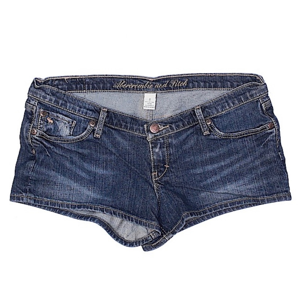 Abercrombie & Fitch Blue Denim Shorts Size 8